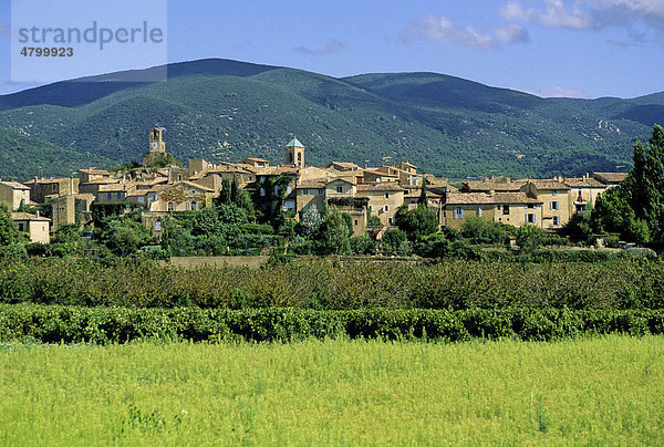 Lourmarin  Luberon  Vaucluse  Frankreich  Europa