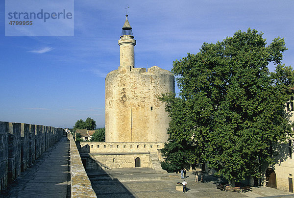 Tour de Constance  Wehrturm  Aigues-Mortes  Bouches du Rhone  Frankreich  Europa