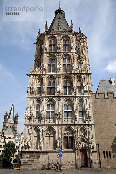 Rathaus  Altstadt  Köln  Nordrhein-Westfalen  Deutschland  Europa