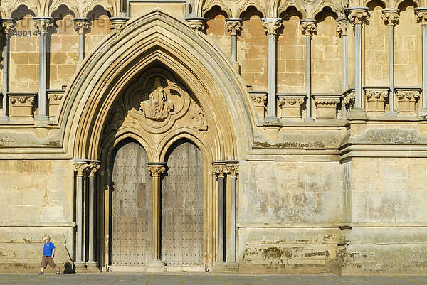 St. Andrewís Cathedral  Wells  Somerset  England  Großbritannien  Europa