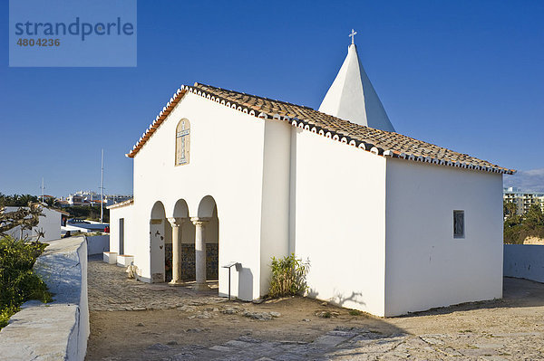 Kapelle Nossa Senhora da Rocha  Armacao de Pera  Silves  Algarve  Portugal  Europa
