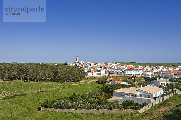 Ortsansicht  Vila do Bispo  Costa Vicentina  Algarve  Portugal  Europa