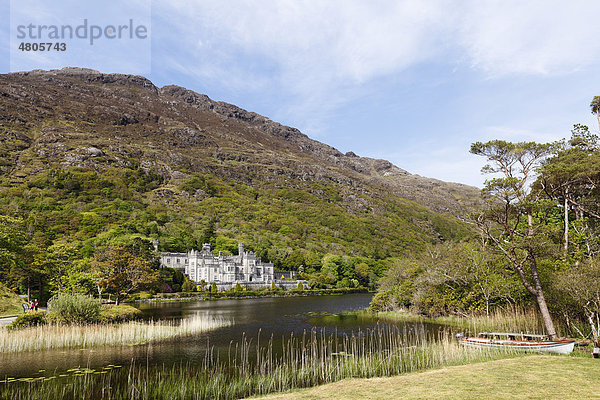 Kylemore Abbey  Connemara  County Galway  Republik Irland  Europa