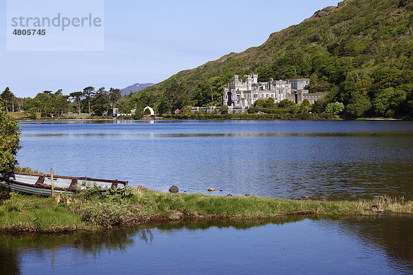 Kylemore Abbey  Connemara  County Galway  Republik Irland  Europa