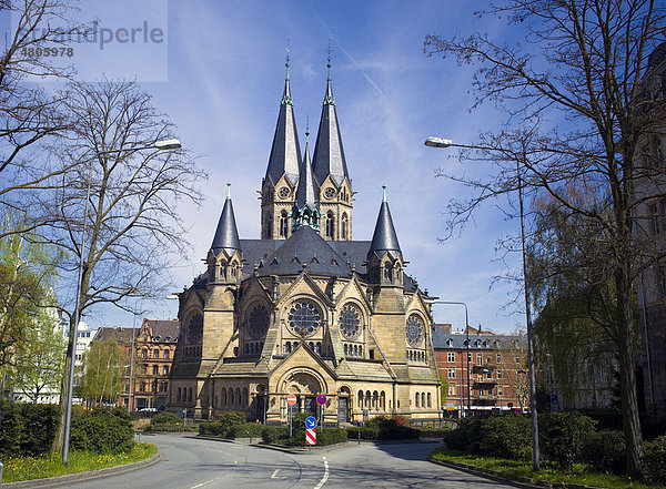 Ringkirche  protestantische Kirche  Wiesbaden  Hessen  Deutschland  Europa
