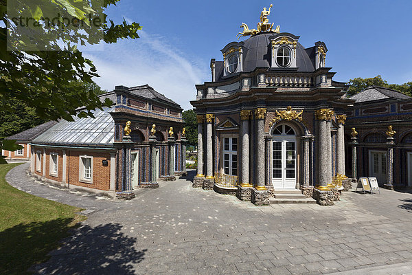 Neues Schloss und Orangerie  Eremitage bei Bayreuth  Bayreuth  Oberfranken  Franken  Bayern  Deutschland  Europa