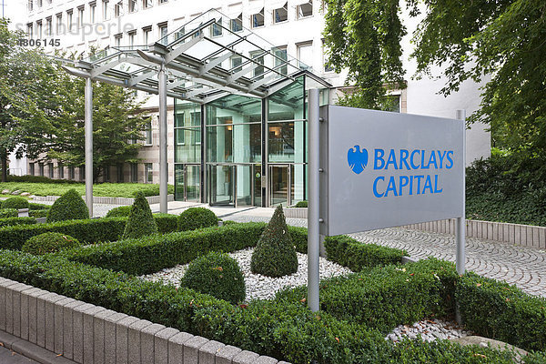 Barclays Capital Bank  Westend  Frankfurt am Main  Hessen  Deutschland  Europa