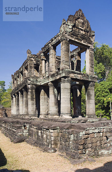 Preah Khan Tempel  Angkor Tempel  Siem Reap  Kambodscha  Indochina  Südostasien