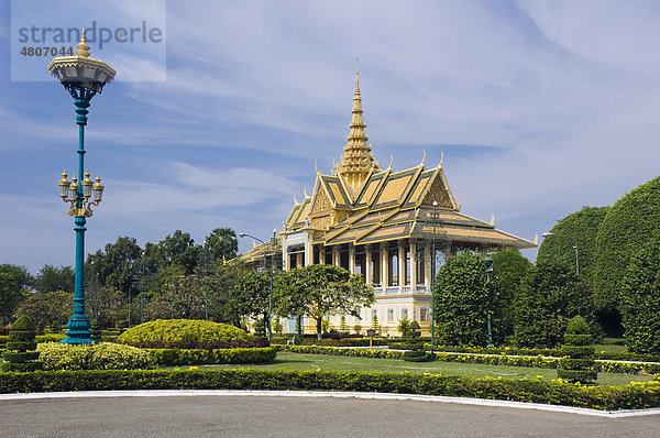 Tanzpavillon  Königspalast  Phnom Penh  Kambodscha  Indochina  Südostasien  Asien