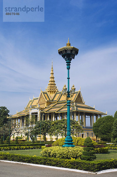 Tanzpavillon  Königspalast  Phnom Penh  Kambodscha  Indochina  Südostasien  Asien