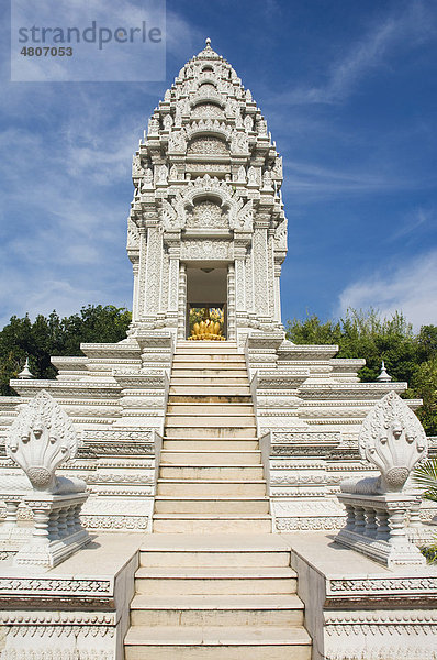 Chedi von Kantha Bopha  Königspalast  Phnom Penh  Kambodscha  Indochina  Südostasien  Asien