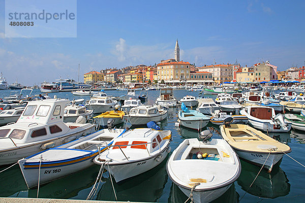 Rovinj  Istrien  Adriaküste  Kroatien  Europe