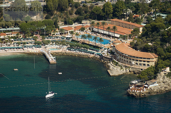 Luftaufnahme  Monte Carlo Beach Club  Monaco  Cote d'Azur  Europa