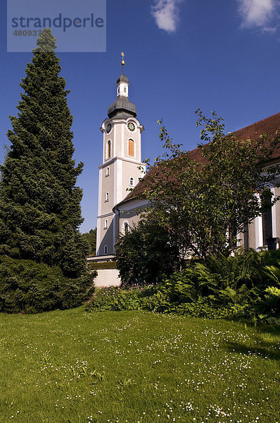 Pfarrkirche St. Gallus  Scheidegg im Allgäu  Baden-Württemberg  Deutschland  Europa