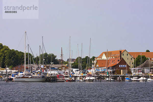 Hafen von Timmendorf  Insel Poel  Mecklenburg-Vorpommern  Deutschland  Europa