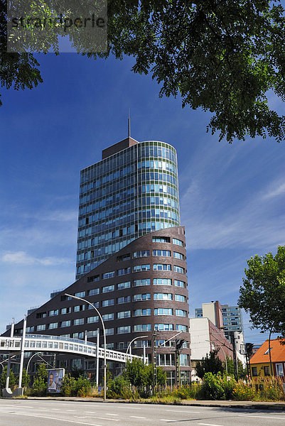 Channel Tower in Harburg  Hamburg  Deutschland  Europa