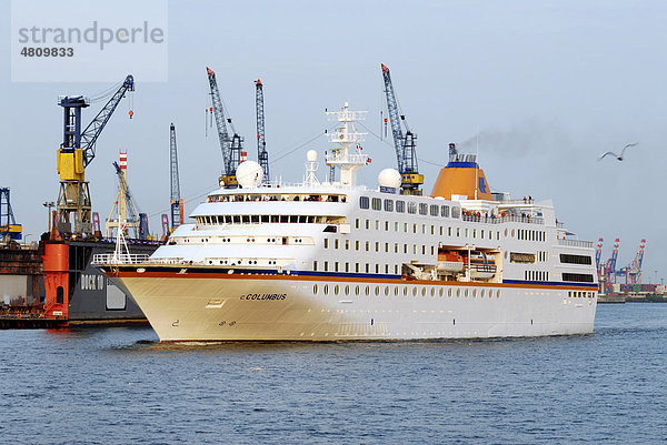 Kreuzfahrtschiff MS Columbus zu den Cruise Days im Hamburger Hafen  Hamburg  Deutschland  Europa