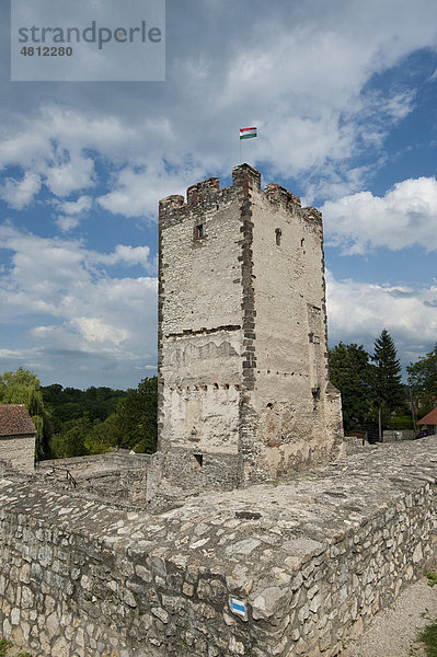 Burg Kinizsi  Ungarn  Europa