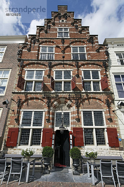 Gotisches Gebäude Karl V.  Goes  Provinz Zeeland  Niederlande  Benelux  Europa