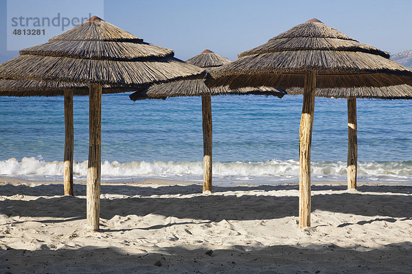 Strand von Palombaggia  Korsika  Frankreich  Europa