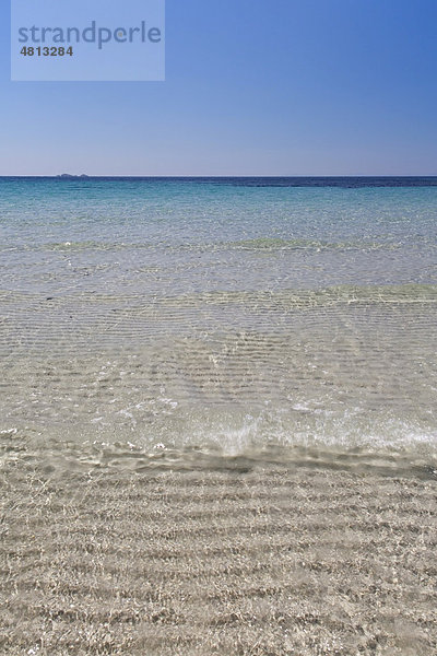 Strand von Palombaggia  Korsika  Frankreich  Europa