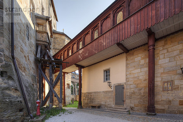 Schloss Thurnau  Fränkische Schweiz  Fränkische Alb  Oberfranken  Franken  Bayern  Deutschland  Europa