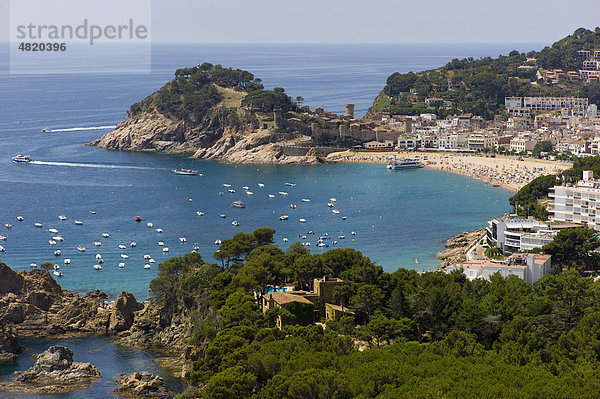 Tossa de Mar  Costa Brava  Spanien  Europa