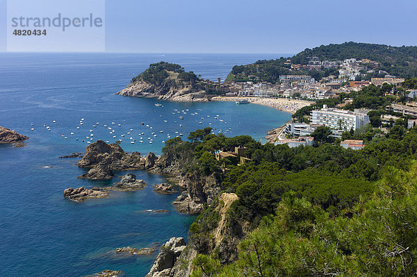 Tossa de Mar  Costa Brava  Spanien  Europa