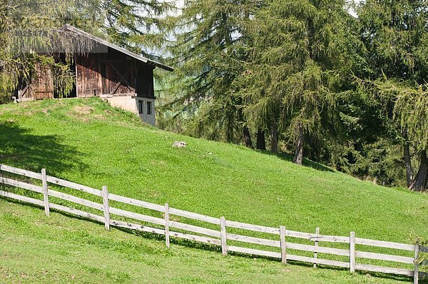 Italien  Südtirol  Jenesien  Blick auf die Landschaft