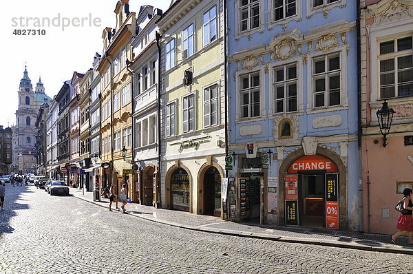 Mostecka  Altstadt  Prag  Tschechien  Tschechische Republik  Europa