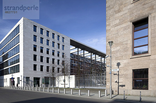 Auswärtiges Amt  Alt- und Neubau  ehemalige Reichsbank und Finanzministerium der DDR  Berlin-Mitte  Berlin  Deutschland  Europa