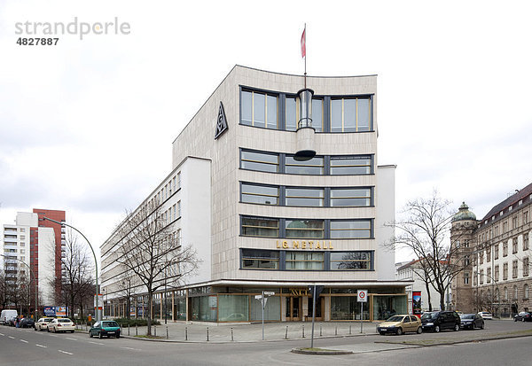 Haus des Deutschen Metallarbeiterverbandes  I.G. Metall  Gewerkschaftshaus  Kreuzberg  Berlin  Deutschland  Europa
