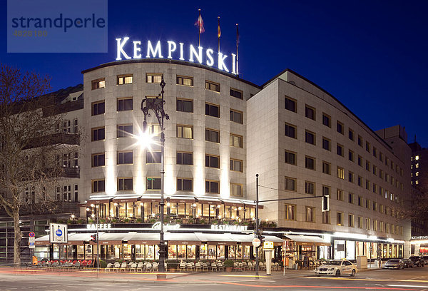 Hotel Kempinski  Kurfürstendamm  Charlottenburg  Berlin  Deutschland  Europa