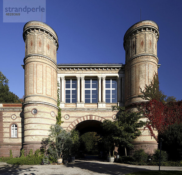 Botanischer Garten im Schlosspark  Karlsruhe  Baden-Württemberg  Deutschland  Europa