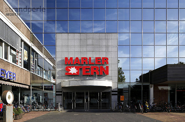 Einkaufszentrum Marler Stern  Marl  Ruhrgebiet  Nordrhein-Westfalen  Deutschland  Europa