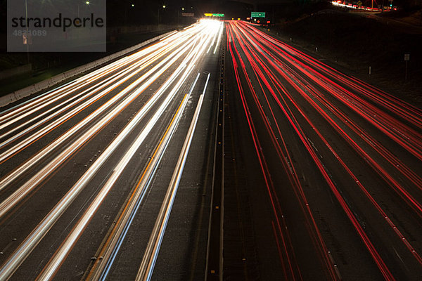 Interstate 405 bei Sunset Bouledvard  Los Angeles County  Kalifornien  USA