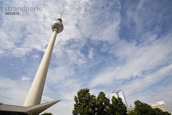 Deutschland  Berlin  der Fernsehturm