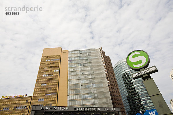 Deutschland  Berlin  U-Bahnhof Potsdamer Platz