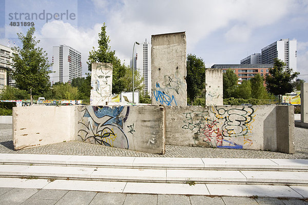 Deutschland  Berlin  Teile der Berliner Mauer