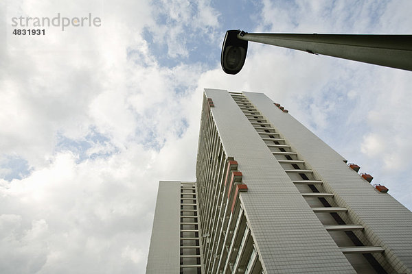 Hochhaus  niedriger Blickwinkel