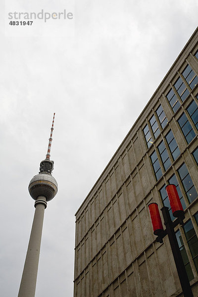 Deutschland  Berlin  Alexanderplatz  Fernsehturm