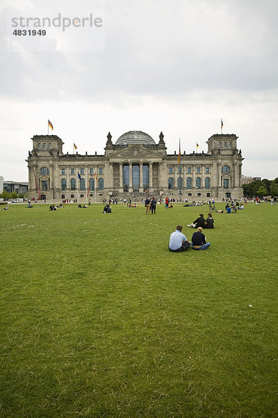 Deutschland  Berlin  Der Reichstag  Deutsches Parlamentsgebäude