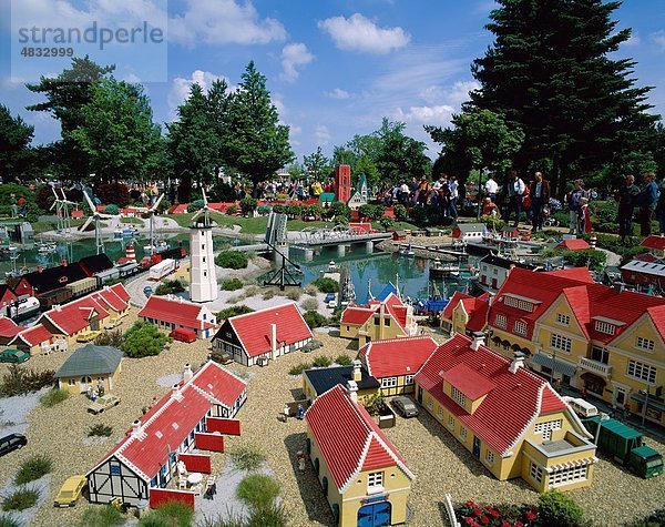 Billund  Dänisch  Dänemark  Europa  Europa  Europäische  Holiday  Horizontal  Landmark  Legoland  Legos  Miniatur  Modelle  Außenaufnahme