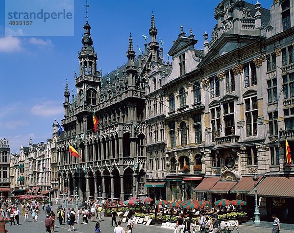 Architektur  Belgien  Europa  Brüssel  Europa  Grand platzieren  Urlaub  Landmark  Tourismus  Reisen  Urlaub
