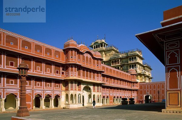 Architektur  Asien  City Palace  Urlaub  Indien  Asien  Jaipur  Landmark  Palace  Tourismus  Reisen  Ferienhäuser  Welt reisen