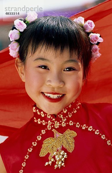Asien  Asien  China  Chinesisch  Kostüm  Mädchen  Headshot  Holiday  Hong Kong  Hongkong  Landmark  Außenaufnahme  Menschen  Tourismus  Reisen