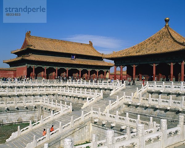 Architektur  Asien  Peking  Peking  China  Verbotene Stadt  Urlaub  Landmark  Museum  Palast  Tourismus  Reisen  Urlaub