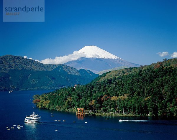Asien  Cruise Ship  Fuji  Urlaub  Japan  See  Landmark  Mount  Mount Fuji  Berg  Gebirge  Serene  Tourismus  Reisen  Vacati