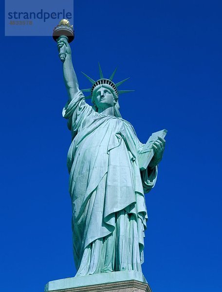 Amerika  Stadt  Krone  Demokratie  Freiheit  Urlaub  Landmark  Liberty  Monument  New York  New York City  Robe  Statue  Statue von
