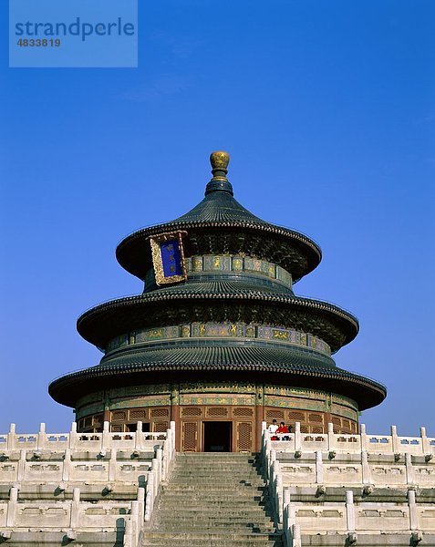 Asien  Peking  Peking  China  Dynastie  Erbe  Urlaub  Landmark  Ming  Tempel des Himmels  Tourismus  Reisen  Unesco  Urlaub  W